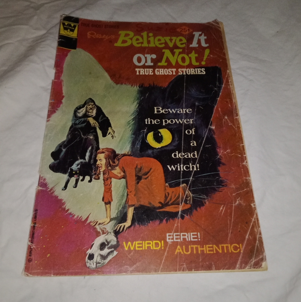 Vintage Halloween Ripley's Believe It Or Not Comic Book 1974